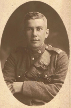 George Alexander Gordon, picture taken overseas during WW 1.