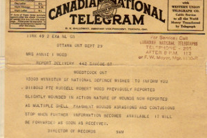 Wood - telegram 2