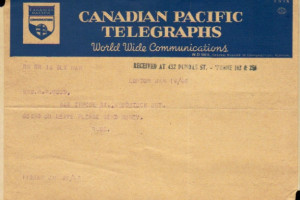 Wood - telegram 5